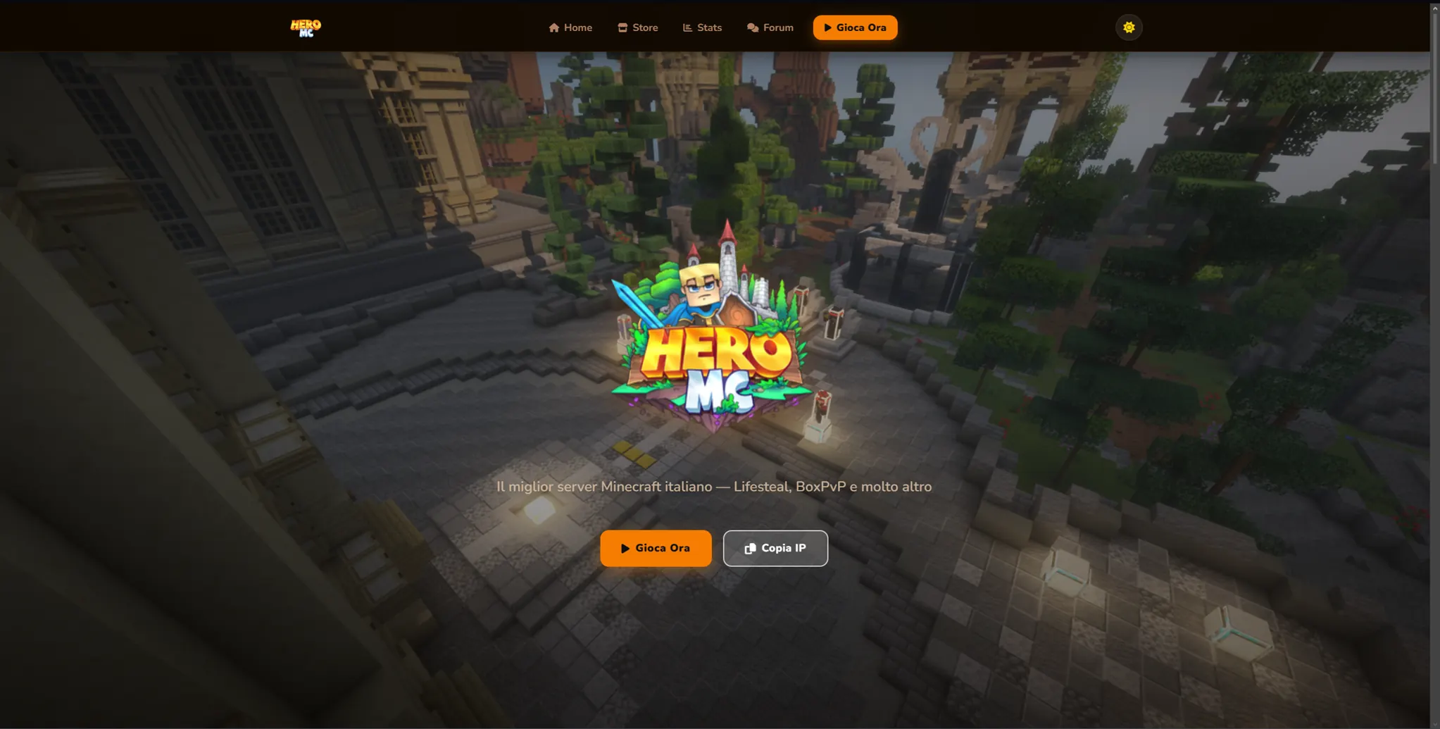 HeroMC - Sito web